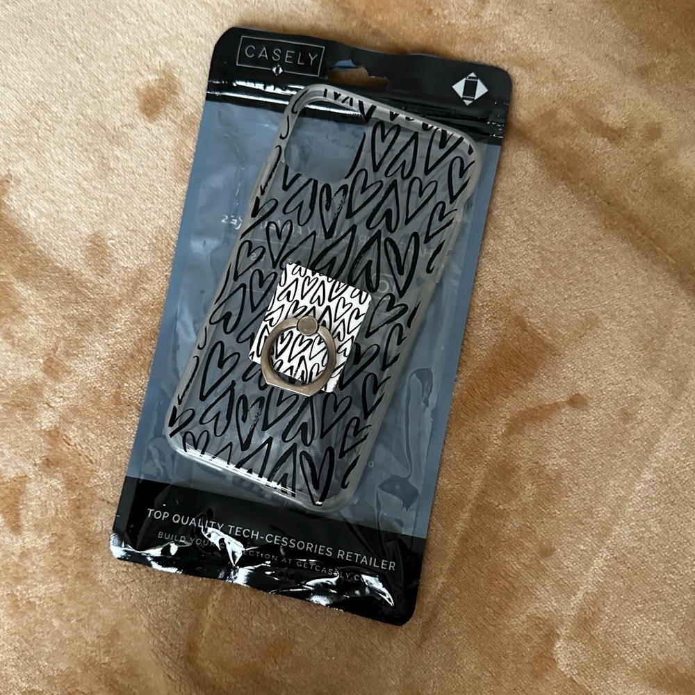 Casley Heart Throb Cassic Clear Case -iPhone 11